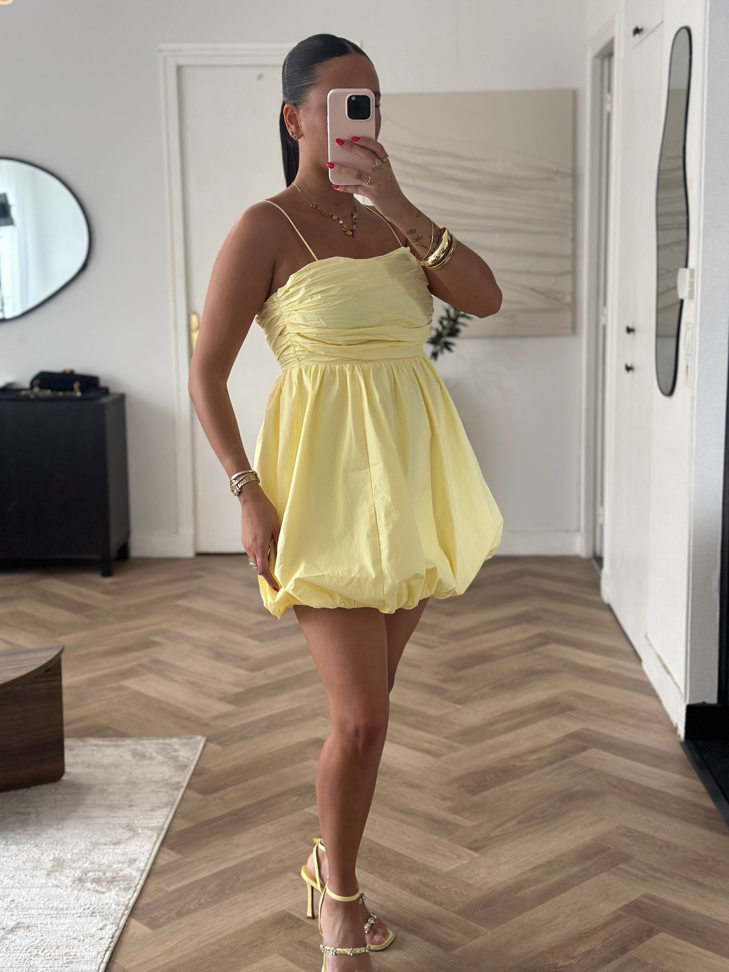 Robe poussin