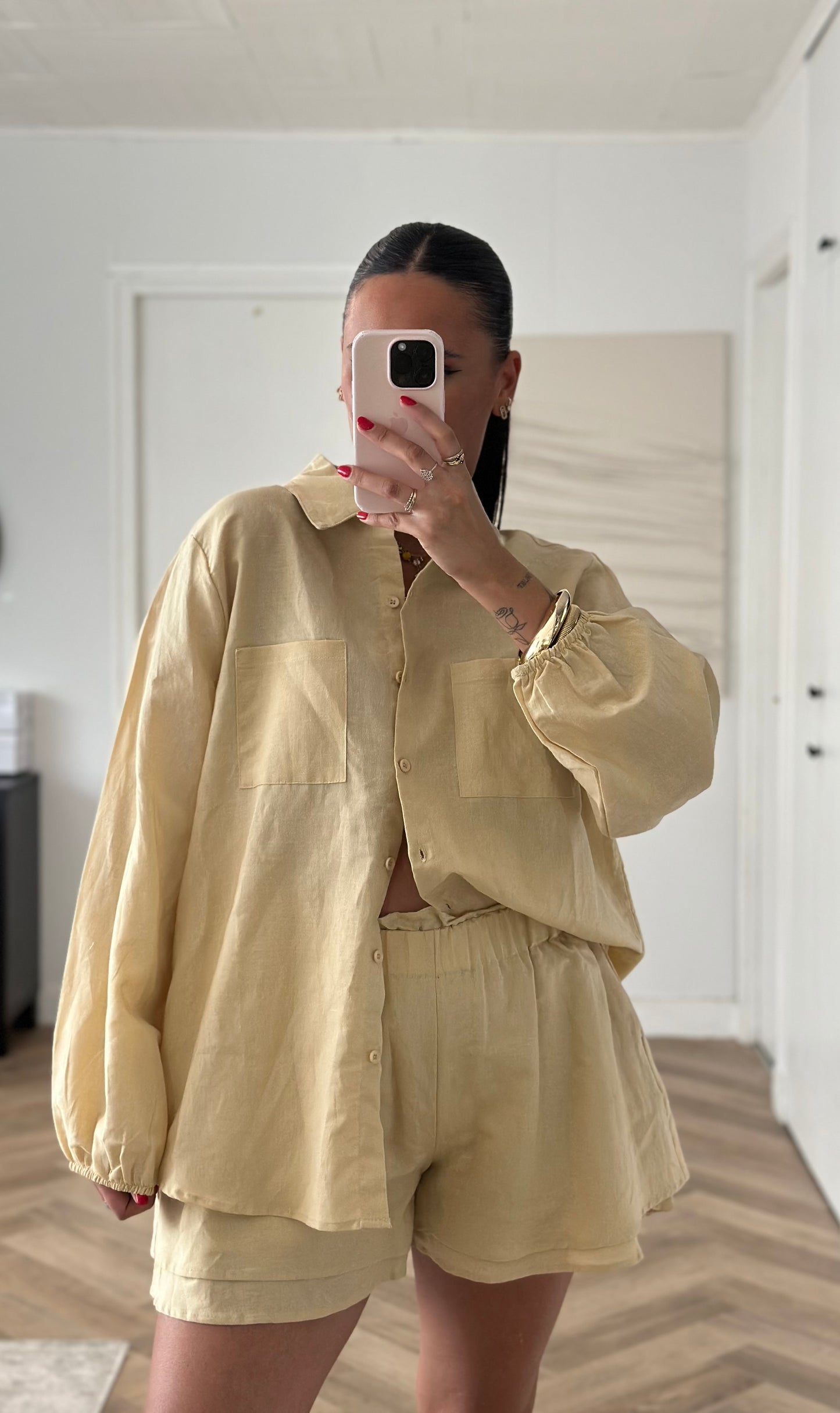 Ensemble beige