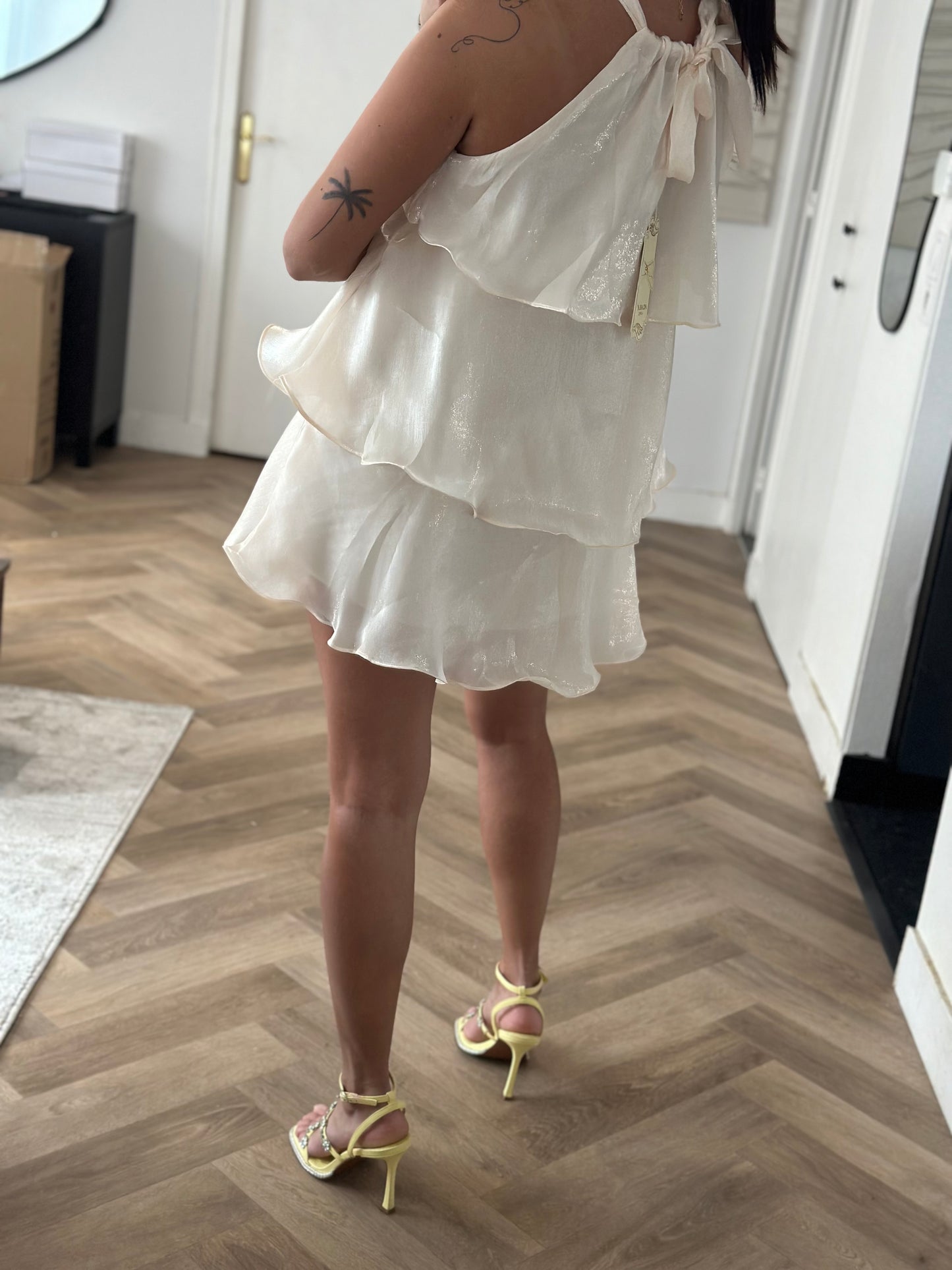 Robe crème