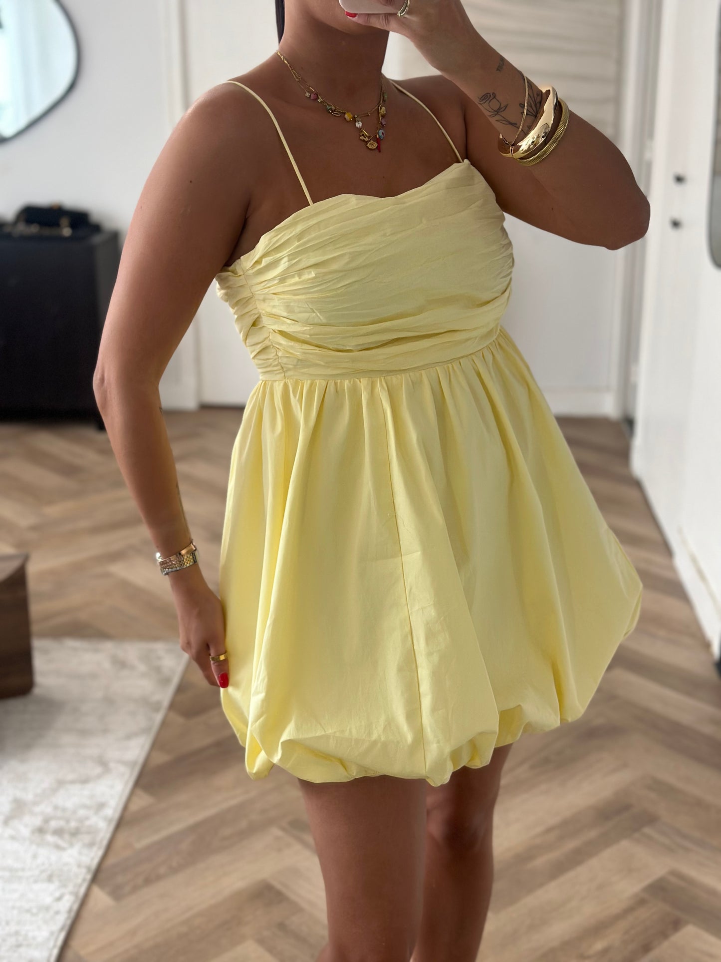 Robe poussin