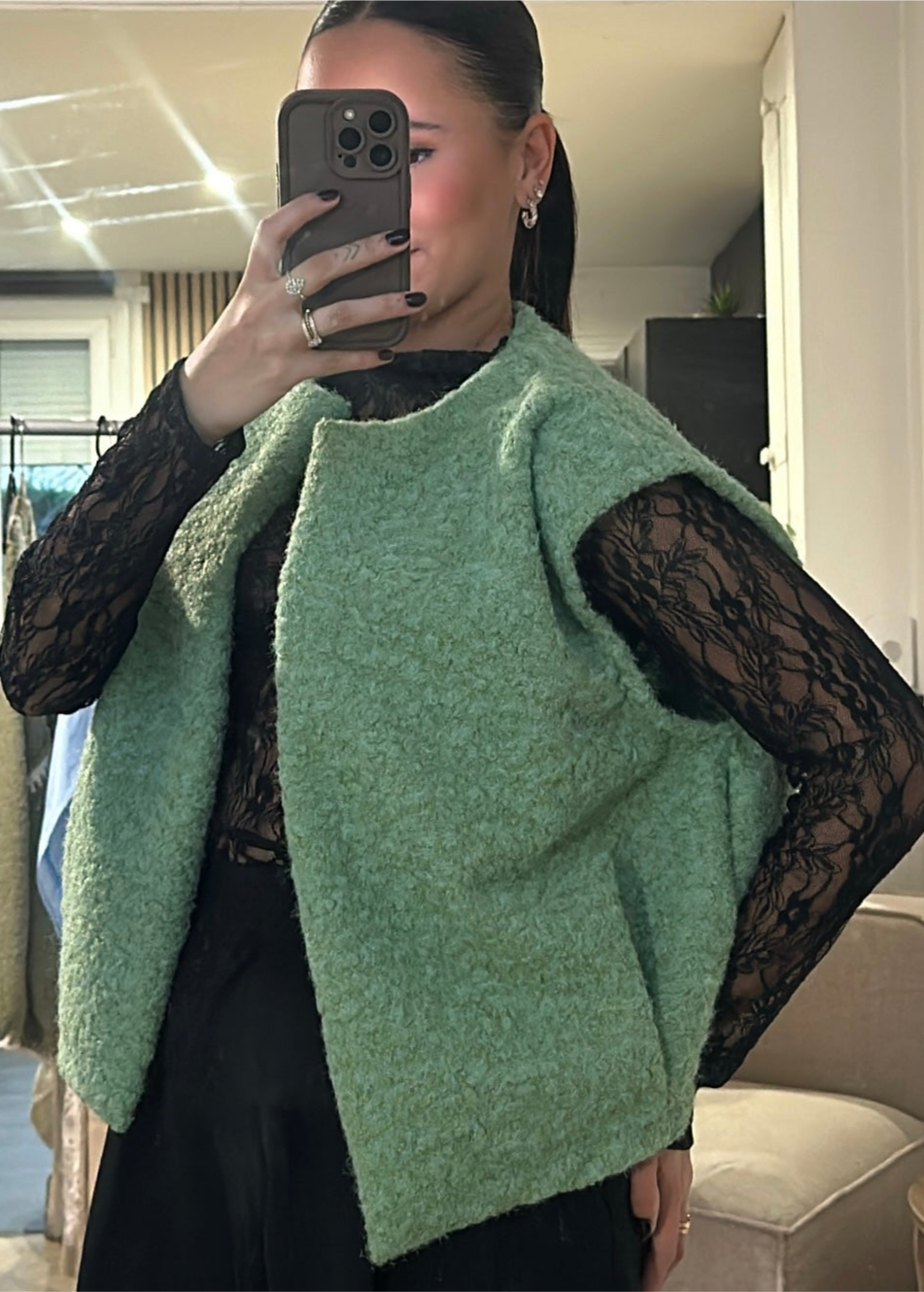 Gilet sans manche doux