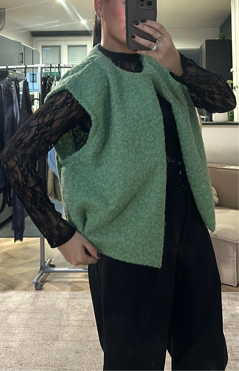 Gilet sans manche doux
